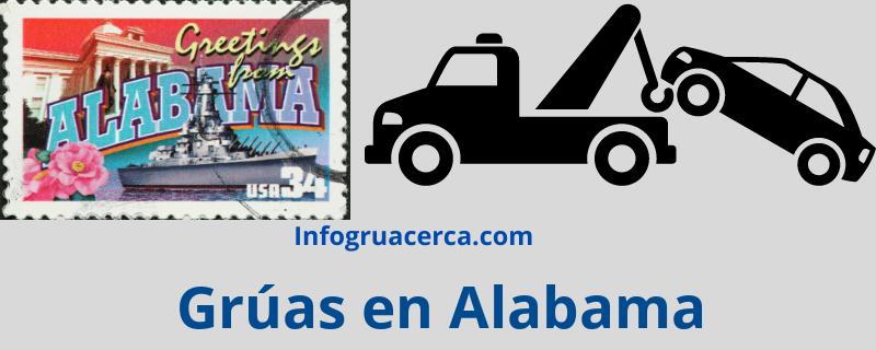 Grúas en Alabama