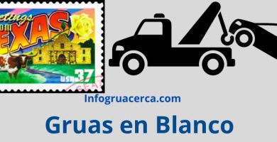 Gruas en Blanco