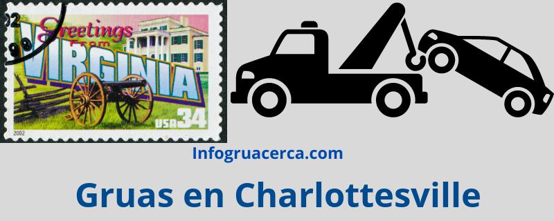 Gruas en Charlottesville