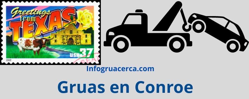 Gruas en Conroe