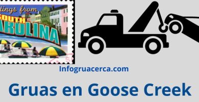 Gruas en Goose Creek
