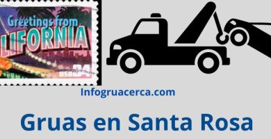 Gruas en Santa Rosa